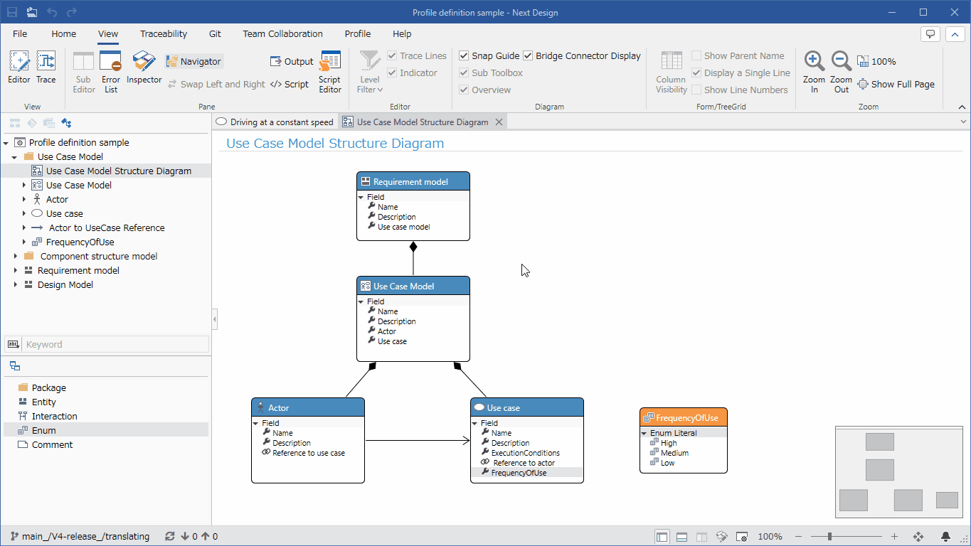 delete enum from metamodel