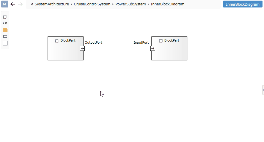 Add a directed connector