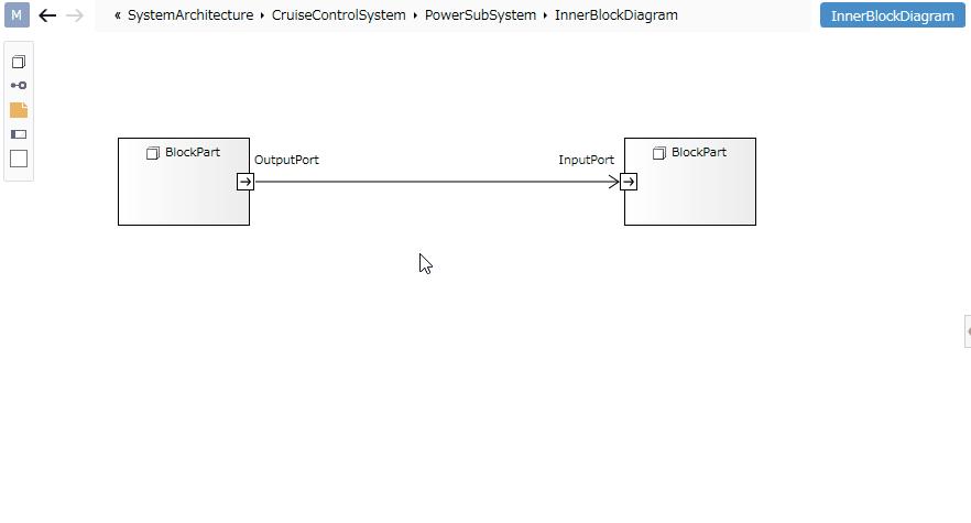 Edit the multiplicity of a directed connector