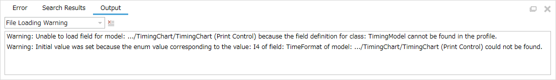 Replacement error (change)