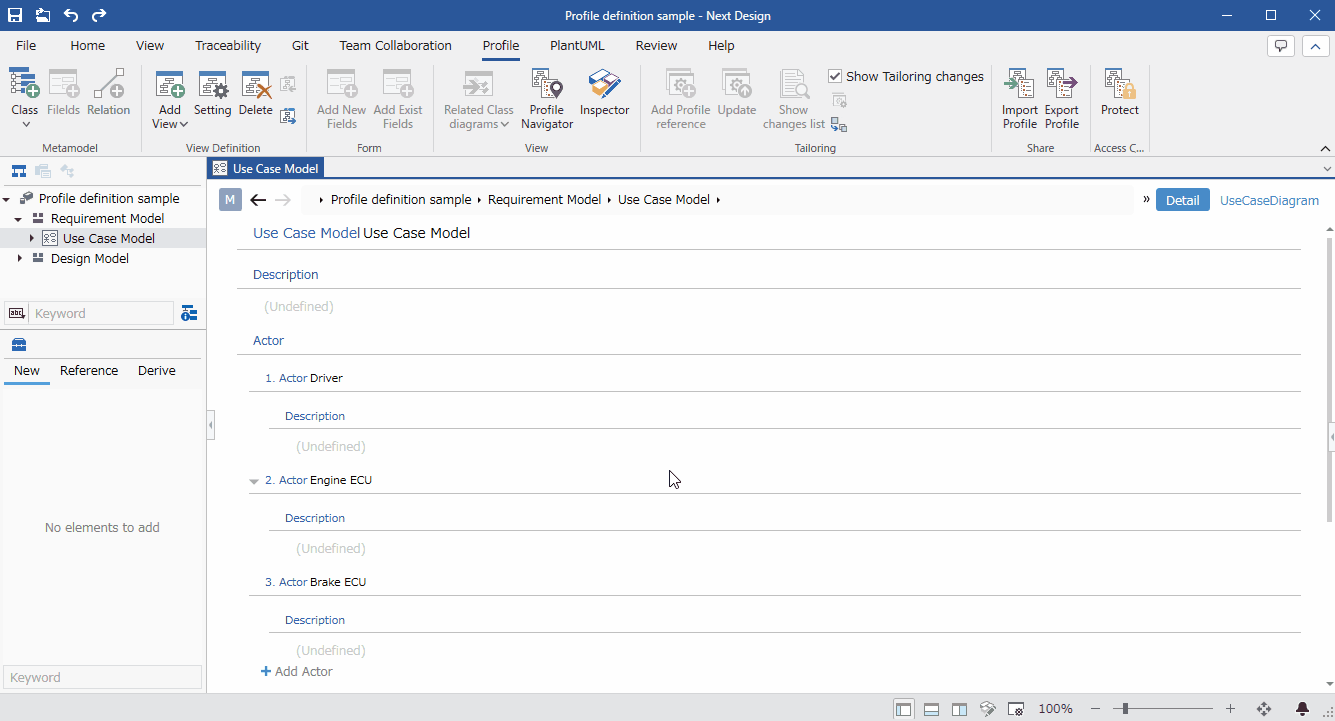 Change view format to grid